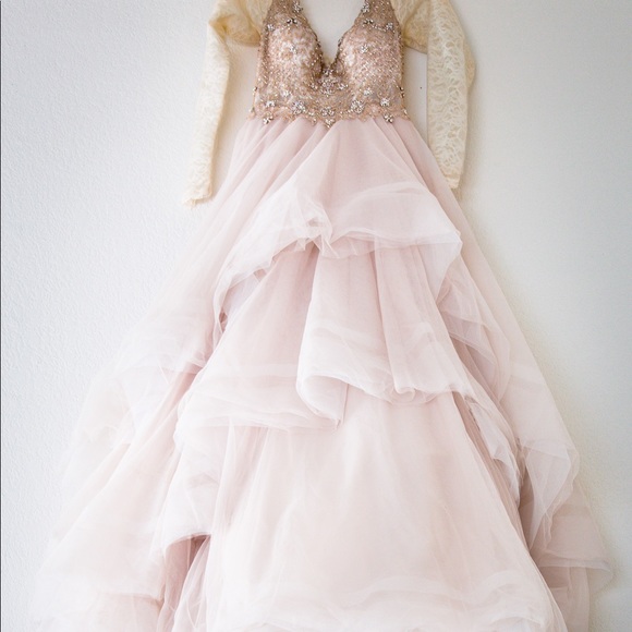 Gold Princess Wedding Dresses
